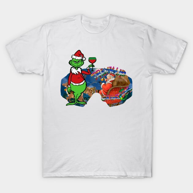 DRINK UP GRINCHES T-Shirt by bambukuningpasar10